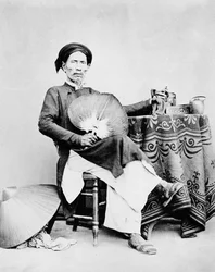 Uomo annamita, Saigon, c.1870